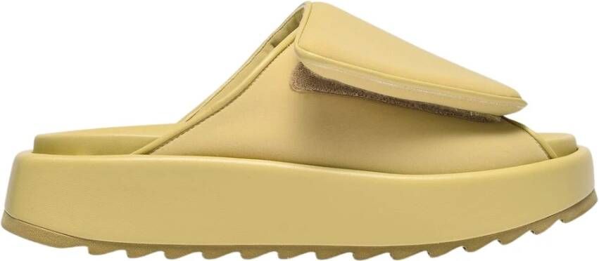 Gia Borghini Sliders Bruin Dames