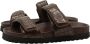 Gia Borghini Slip-On Sandalen met Krokodillenprint Brown Dames - Thumbnail 5