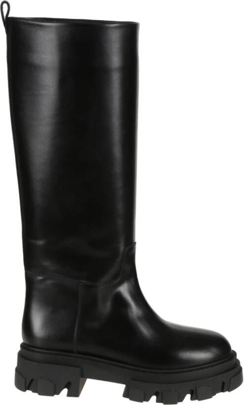 Gia Borghini Zwart Perni 07 Nappa Boots Black Dames