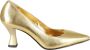 Giampaolo Viozzi Elegante Hoge Hakken Pumps Yellow Dames - Thumbnail 1