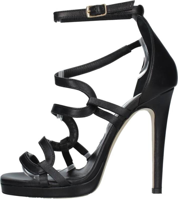 Giampaolo Viozzi Sandalen Zwart Black Dames