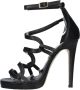 Giampaolo Viozzi Sandalen Zwart Black Dames - Thumbnail 1