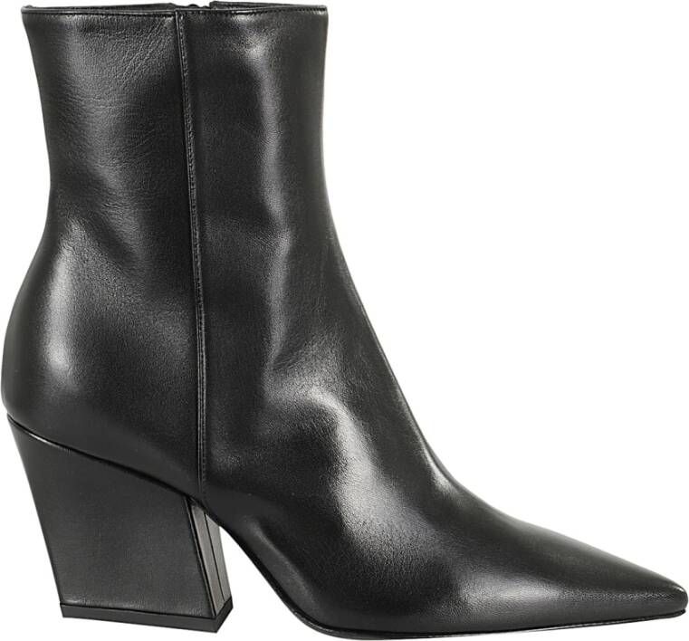 Giampaolo Viozzi Stijlvolle Nappa Leren Schoenen Black Dames