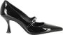 Giampaolo Viozzi Stijlvolle Vernice Schoenen Black Dames - Thumbnail 1