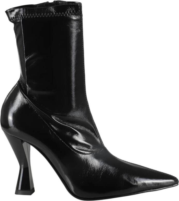 Giampaolo Viozzi Stretch Enkellaarzen Black Dames