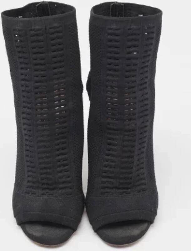 Gianvito Rossi Pre-owned Fabric boots Black Dames