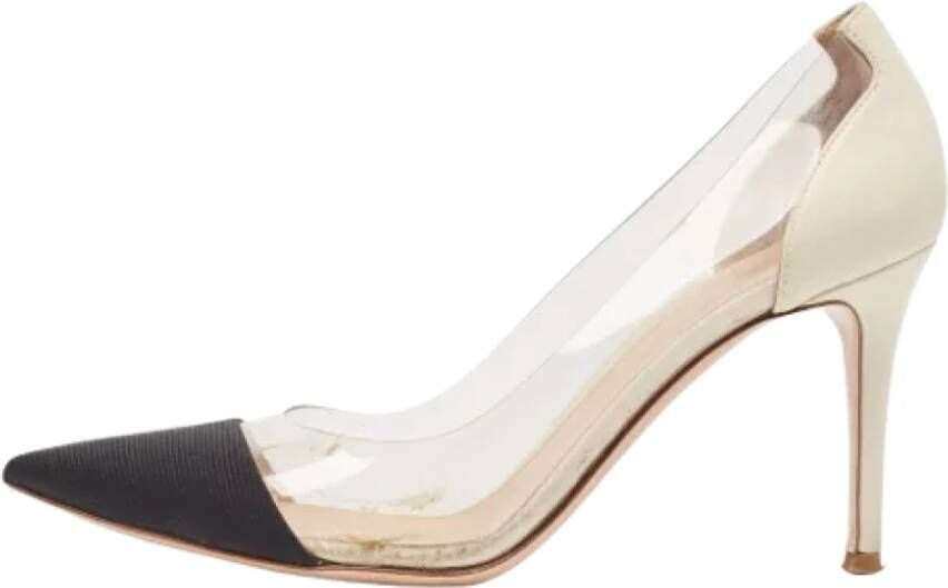 Gianvito Rossi Pre-owned Fabric heels Black Dames