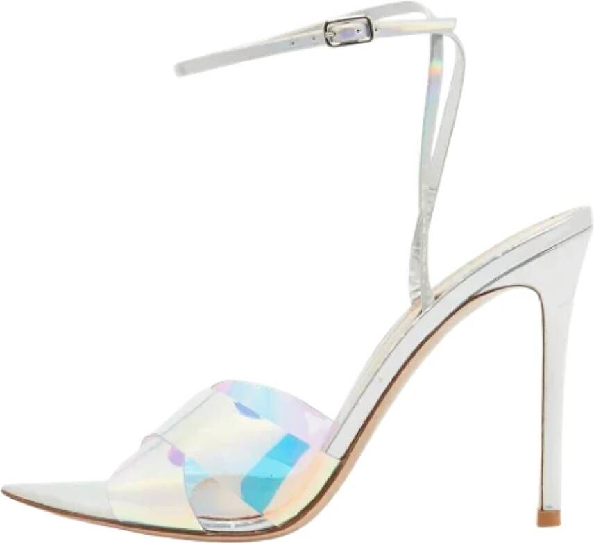 Gianvito Rossi Pre-owned Fabric sandals White Dames