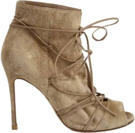 Gianvito Rossi Pre-owned Laarzen Beige Dames