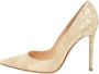 Gianvito Rossi Pre-owned Lace heels Yellow Dames - Thumbnail 1