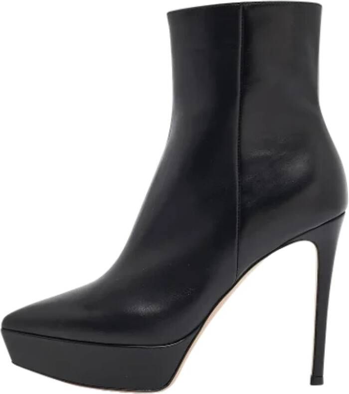 Gianvito Rossi Pre-owned Leather boots Black Dames