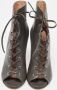 Gianvito Rossi Pre-owned Leather boots Gray Dames - Thumbnail 1