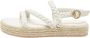 Gianvito Rossi Pre-owned Leather espadrilles White Dames - Thumbnail 1