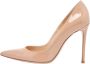 Gianvito Rossi Pre-owned Leather heels Beige Dames - Thumbnail 1