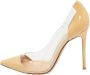 Gianvito Rossi Pre-owned Leather heels Beige Dames - Thumbnail 1