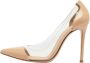 Gianvito Rossi Pre-owned Leather heels Beige Dames - Thumbnail 1