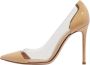 Gianvito Rossi Pre-owned Leather heels Beige Dames - Thumbnail 1