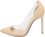 Gianvito Rossi Pre-owned Leather heels Beige Dames - Thumbnail 1