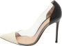 Gianvito Rossi Pre-owned Leather heels Beige Dames - Thumbnail 1