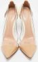 Gianvito Rossi Pre-owned Leather heels Beige Dames - Thumbnail 1