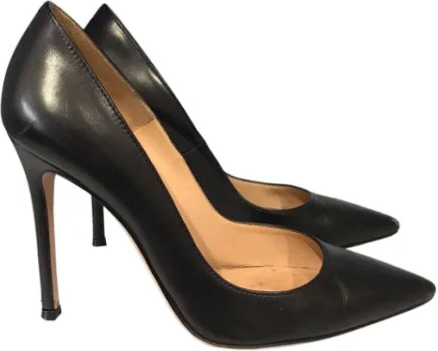 Gianvito Rossi Pre-owned Leather heels Black Dames