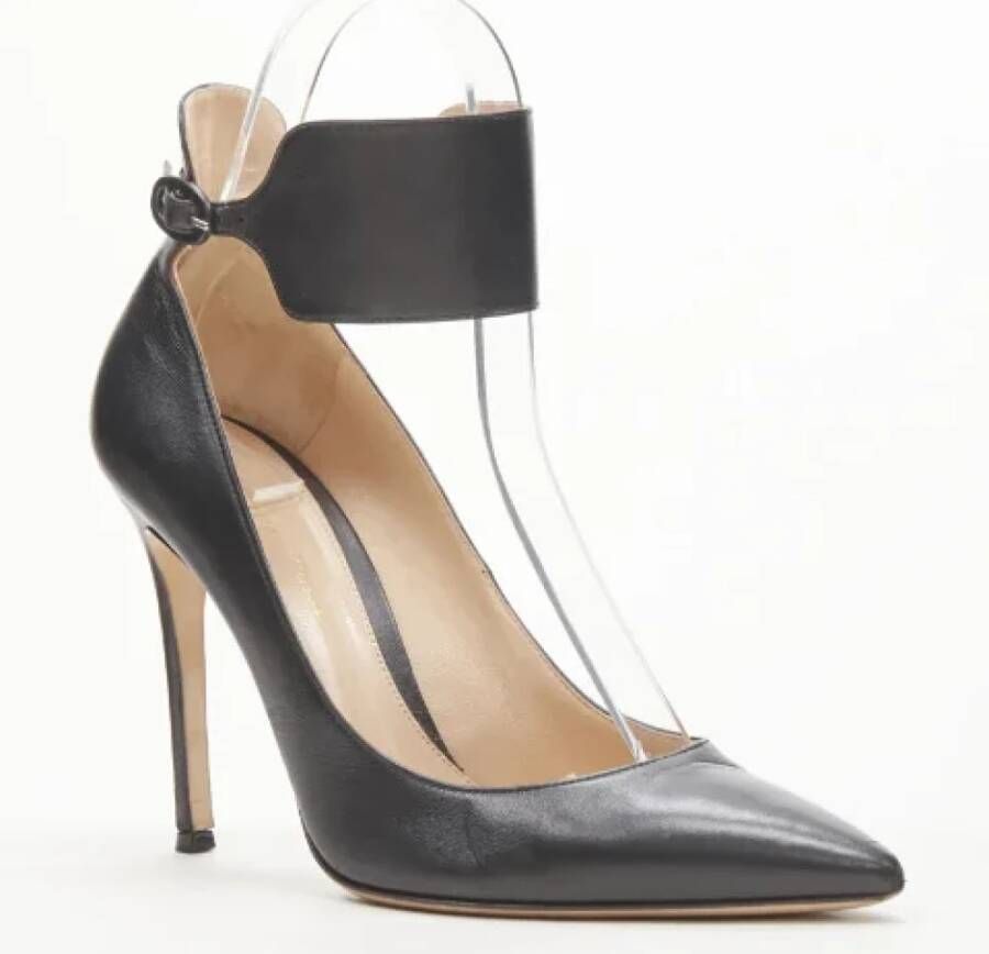 Gianvito Rossi Pre-owned Leather heels Black Dames