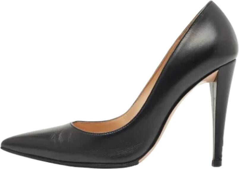 Gianvito Rossi Pre-owned Leather heels Black Dames