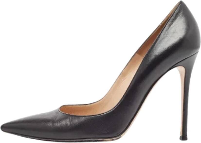 Gianvito Rossi Pre-owned Leather heels Black Dames