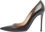 Gianvito Rossi Pre-owned Leather heels Black Dames - Thumbnail 1