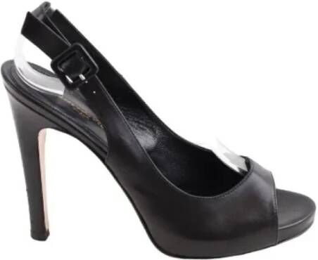 Gianvito Rossi Pre-owned Leather heels Black Dames