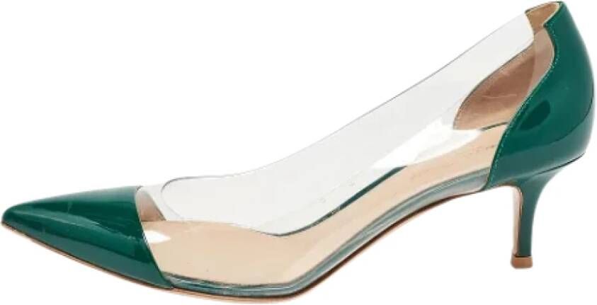 Gianvito Rossi Pre-owned Leather heels Green Dames