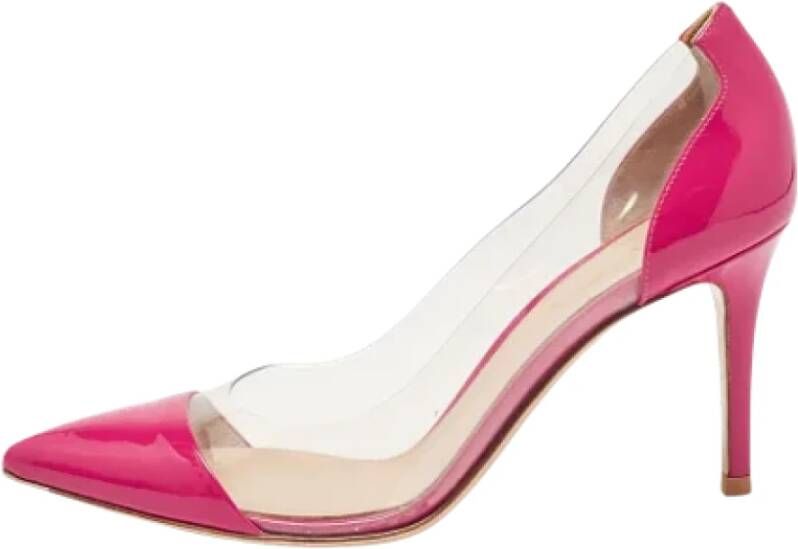 Gianvito Rossi Pre-owned Leather heels Pink Dames