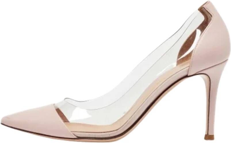 Gianvito Rossi Pre-owned Leather heels Pink Dames