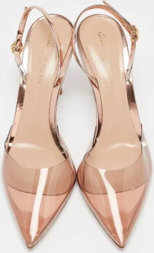 Gianvito Rossi Pre-owned Leather heels Pink Dames