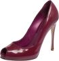 Gianvito Rossi Pre-owned Leather heels Purple Dames - Thumbnail 1