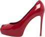 Gianvito Rossi Pre-owned Leather heels Red Dames - Thumbnail 1