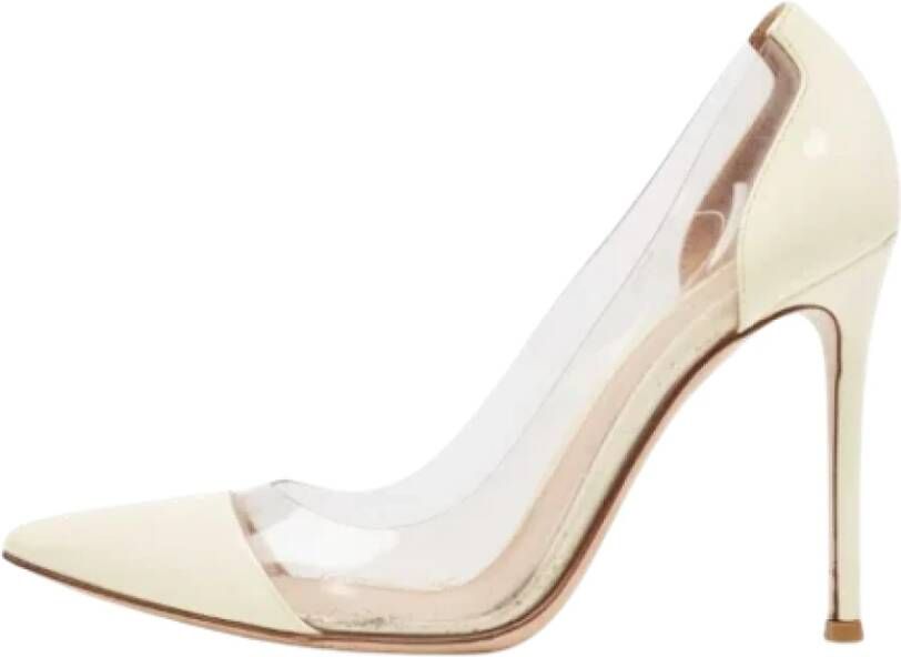 Gianvito Rossi Pre-owned Leather heels White Dames