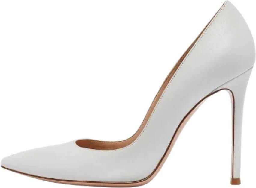 Gianvito Rossi Pre-owned Leather heels White Dames