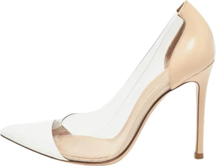 Gianvito Rossi Pre-owned Leather heels White Dames