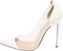 Gianvito Rossi Pre-owned Leather heels White Dames - Thumbnail 1