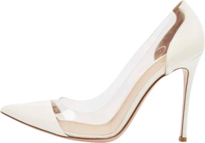 Gianvito Rossi Pre-owned Leather heels White Dames