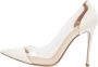 Gianvito Rossi Pre-owned Leather heels White Dames - Thumbnail 1