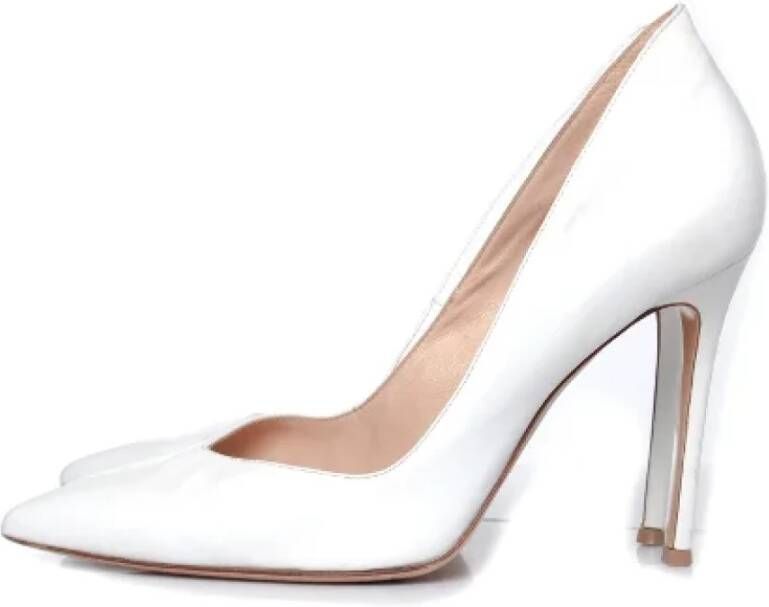 Gianvito Rossi Pre-owned Leather heels White Dames