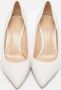 Gianvito Rossi Pre-owned Leather heels White Dames - Thumbnail 1