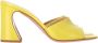 Gianvito Rossi Pre-owned Leather heels Yellow Dames - Thumbnail 1