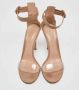 Gianvito Rossi Pre-owned Leather sandals Beige Dames - Thumbnail 1