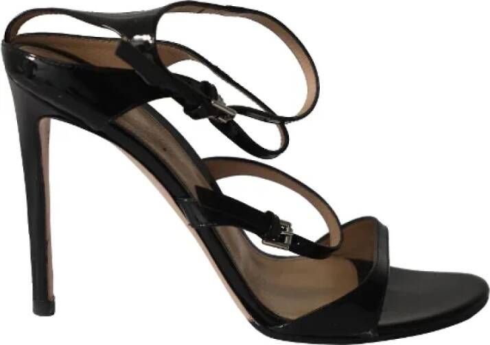 Gianvito Rossi Pre-owned Leather sandals Black Dames