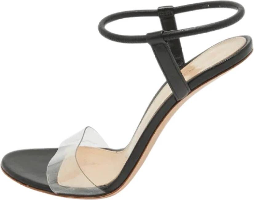 Gianvito Rossi Pre-owned Leather sandals Black Dames