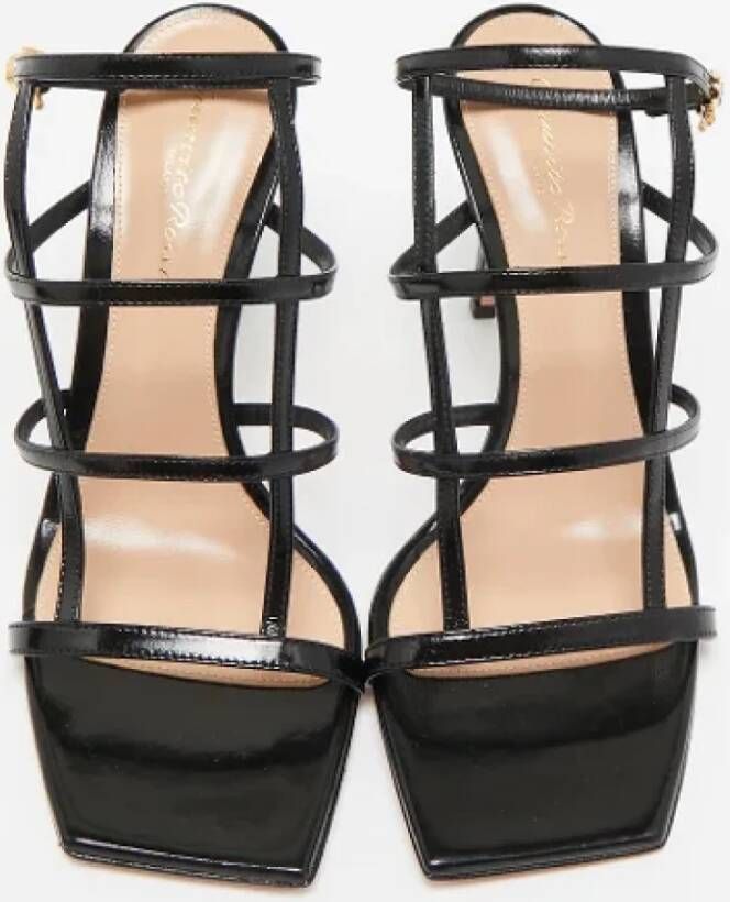 Gianvito Rossi Pre-owned Leather sandals Black Dames