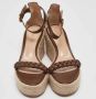 Gianvito Rossi Pre-owned Leather sandals Brown Dames - Thumbnail 1